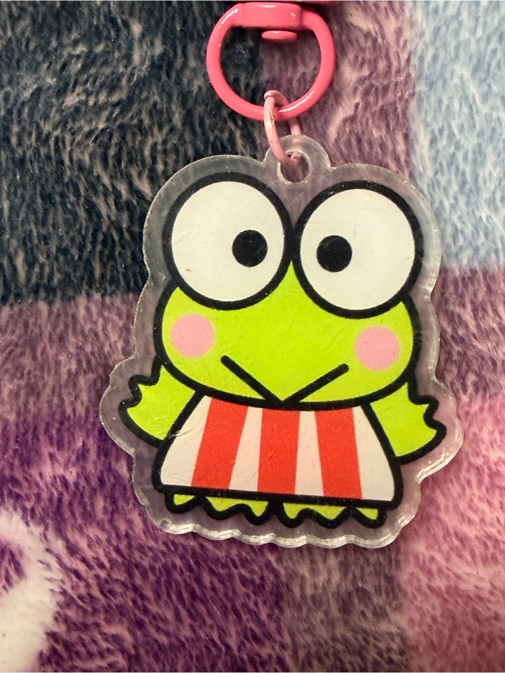 Adorable Sanrio Keroppi Backpack Charm NWT